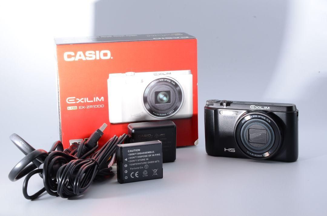 【美品・バッテリー二個付属】CASIO EXILIM EX-ZR1000 美品・バッテリー二個付属】CASIO EXILIM EX-ZR1000 - メルカリ