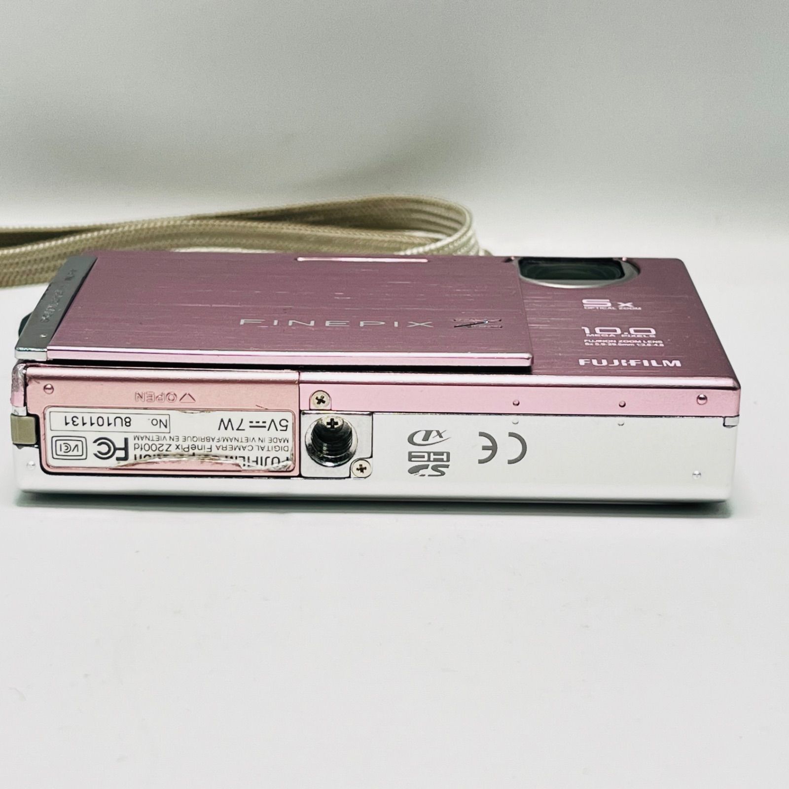 ☆快調動作品 ☆付属品多数 FUJIFILM FINEPIX Z200 fd ピンク 富士 
