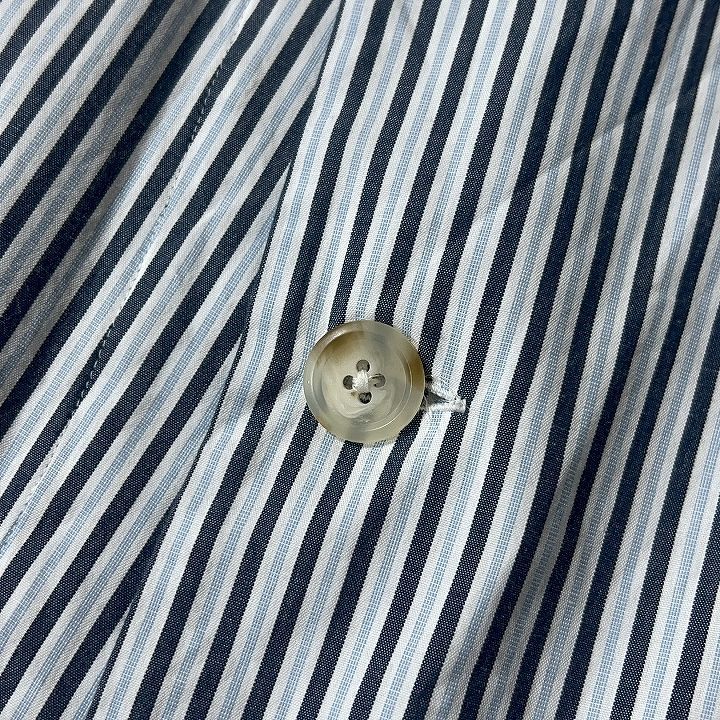 マービンポンティアックシャツメーカーズ ストライプ長袖シャツ MarvinePontiakShirtMakers – HiNN