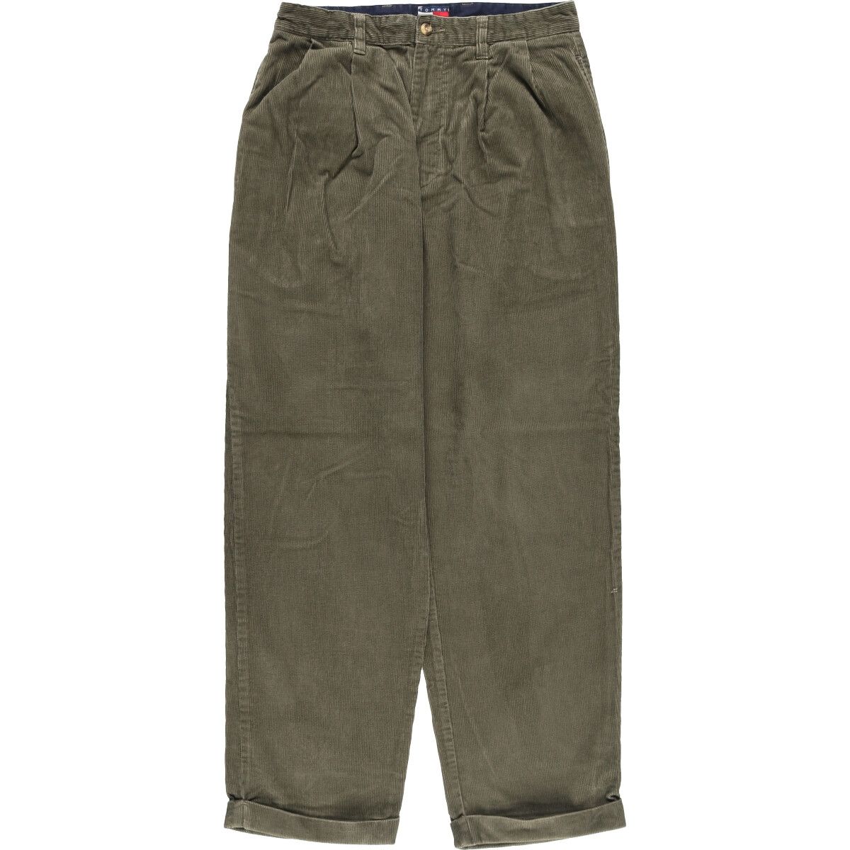 古着 90年代 トミーヒルフィガー TOMMY HILFIGER ツータック コーデュロイパンツ メンズw30 ヴィンテージ /eaa376589 【中古】/eaa376589