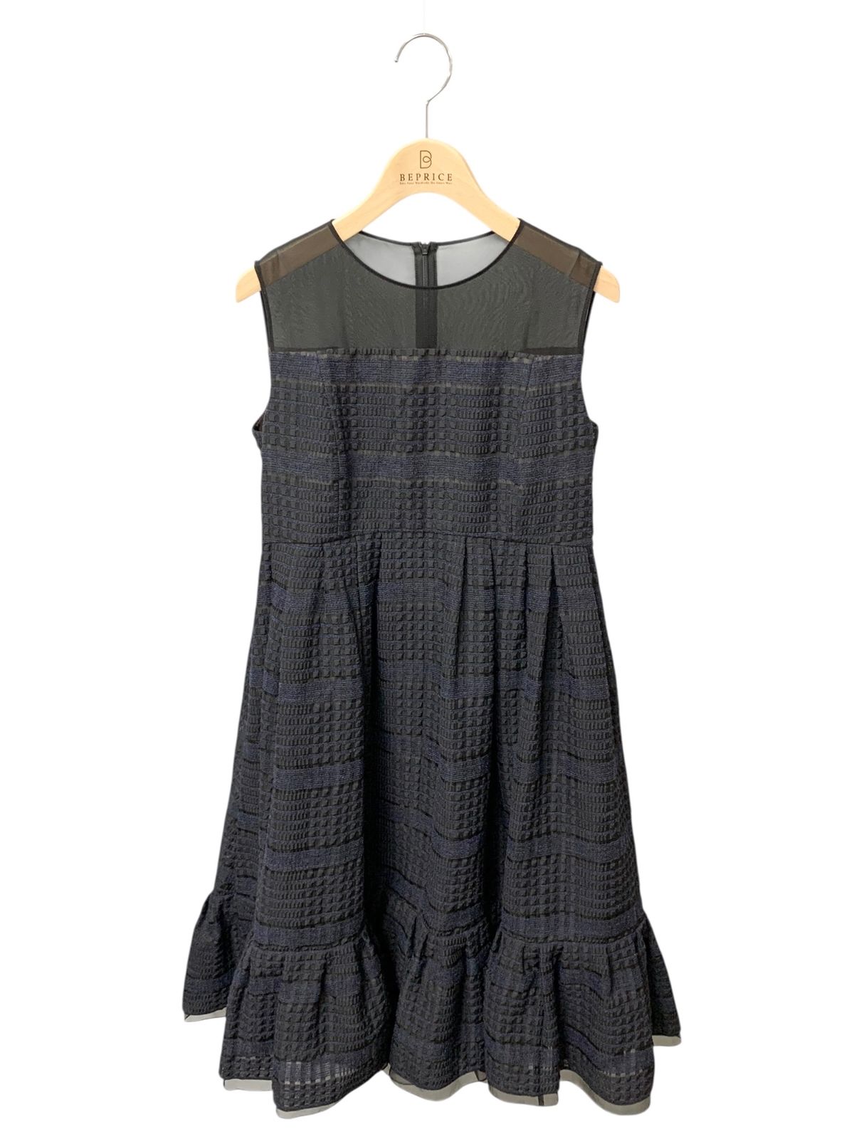 フォクシーブティック Dress Victoire 43171 ワンピース 40 ネイビー