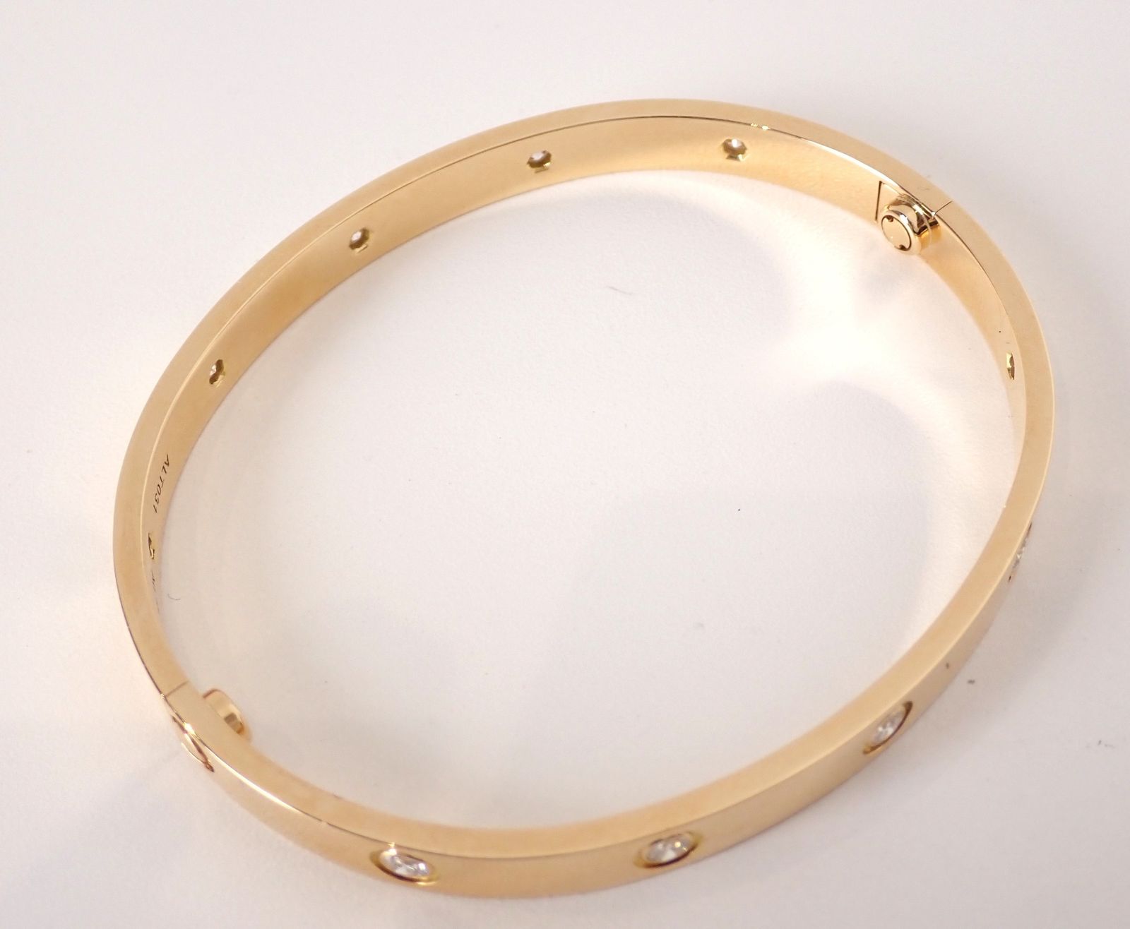 定価260万円弱 磨き済 超美品 Cartier(カルティエ) ラブブレス