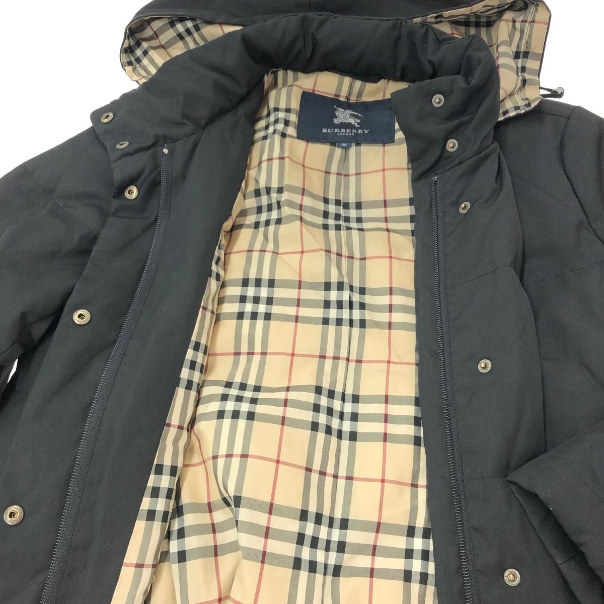 BURBERRY LONDON バーバリーロンドン 裏地ノバチェック柄 ダウン