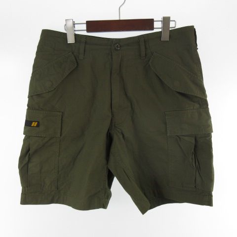 ダブルタップス WTAPS ショートパンツ 21SS 211BRDT-PTM05 CARGO SHORTS COTTON RIPSTOP  リップストップ カーゴ ショーツ ハーフ カーキ 2