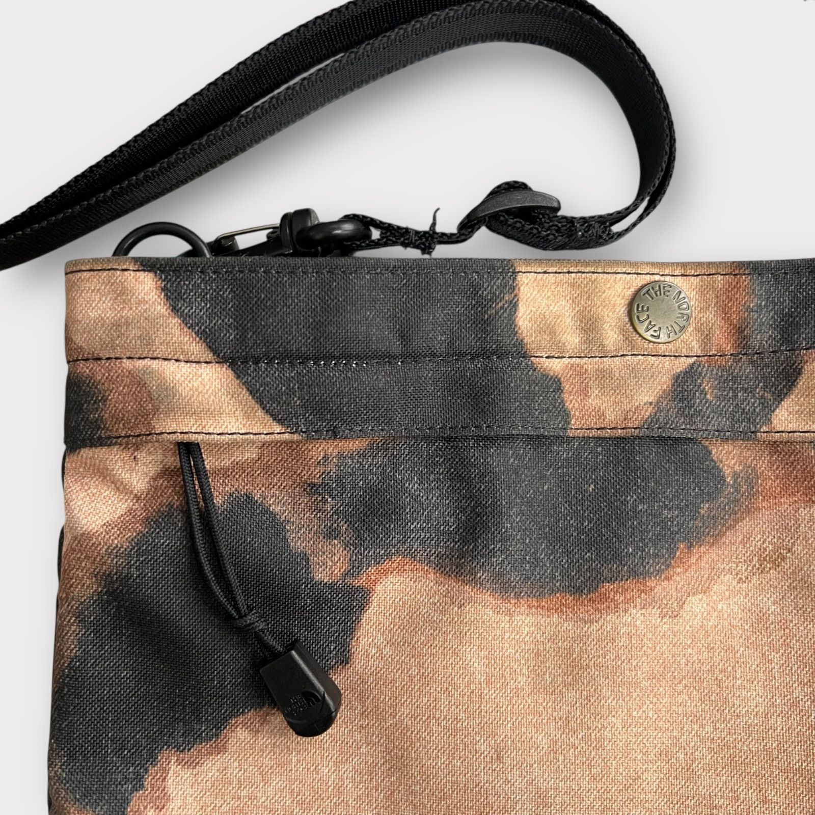Supreme The North Face Bleached Denim Print Shoulder Bag