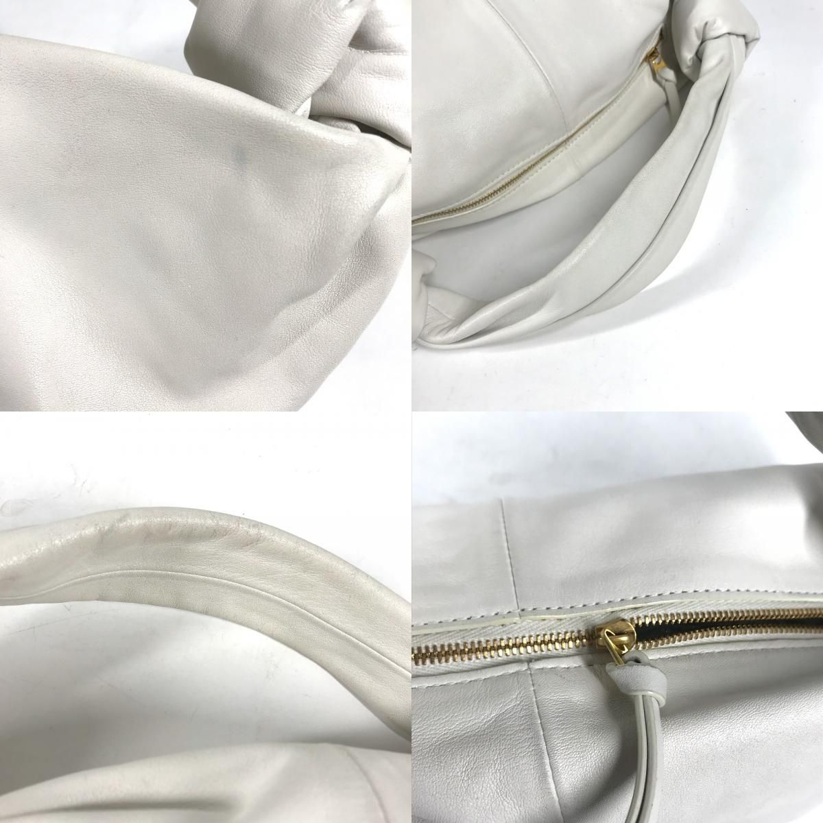 BOTTEGA VENETA ボッテガヴェネタ ハンドバッグ ダブルノット レザー 