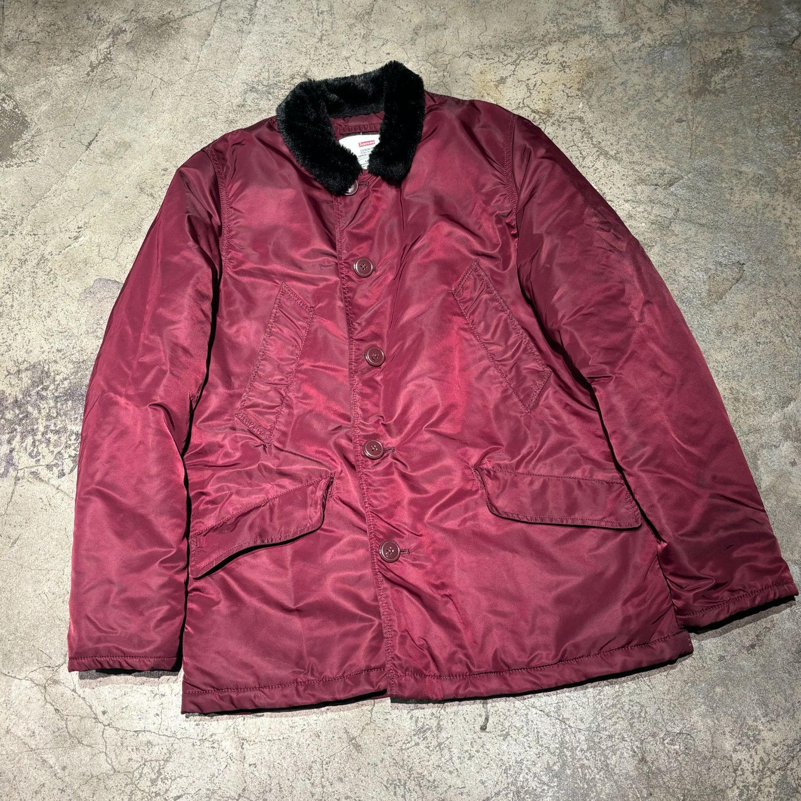 Supreme シュプリーム 13AW Flight satin B-9 parka ジャケット SIZE.M 