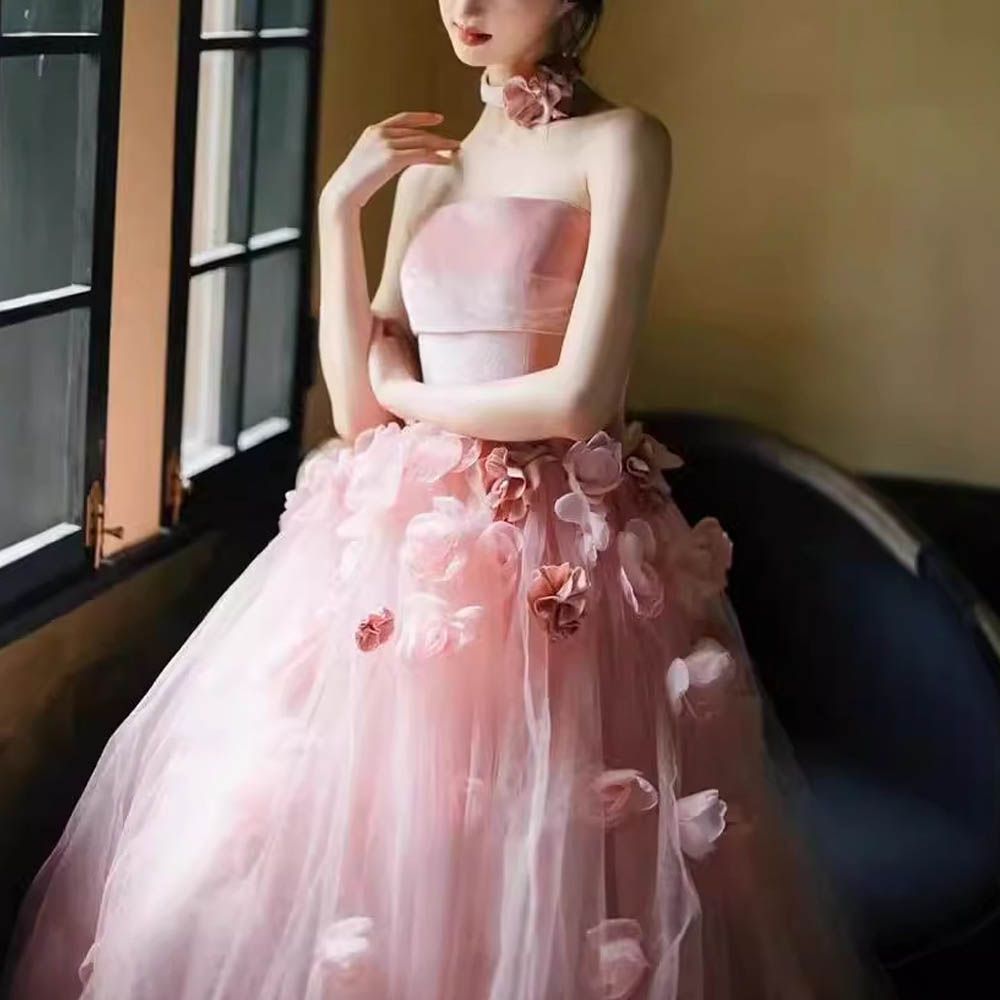 新品未使用】2025新作 カラードレス ロングドレス 演奏会 ウェディング