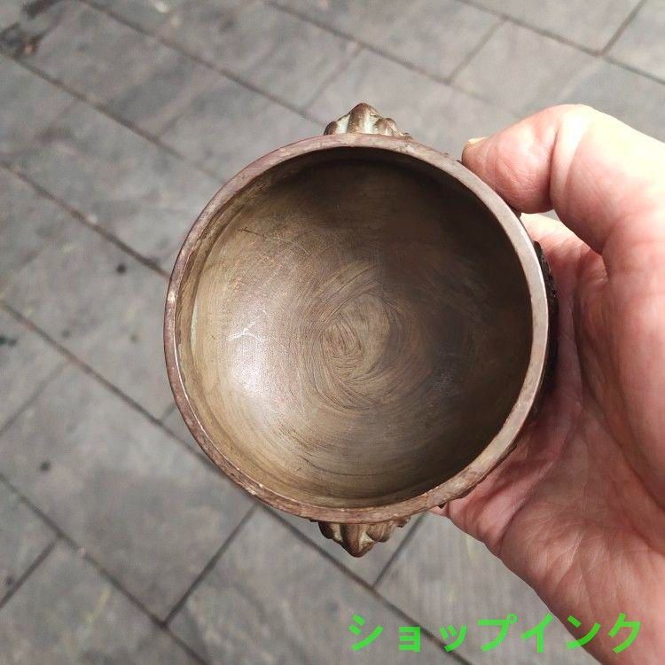 銅器 香炉 四神獣 招財進宝香炉 道家供養 香炉 装飾品 工芸品