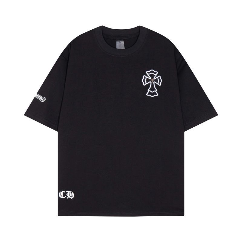 Chrome hearts クロムハーツ Tシャツ プリントシャツ 半袖Tシャツ 男女兼用 黒/白 S-XLサイズ #1|mercariメルカリ官方指定廠商|Bibian比比昂代買代購