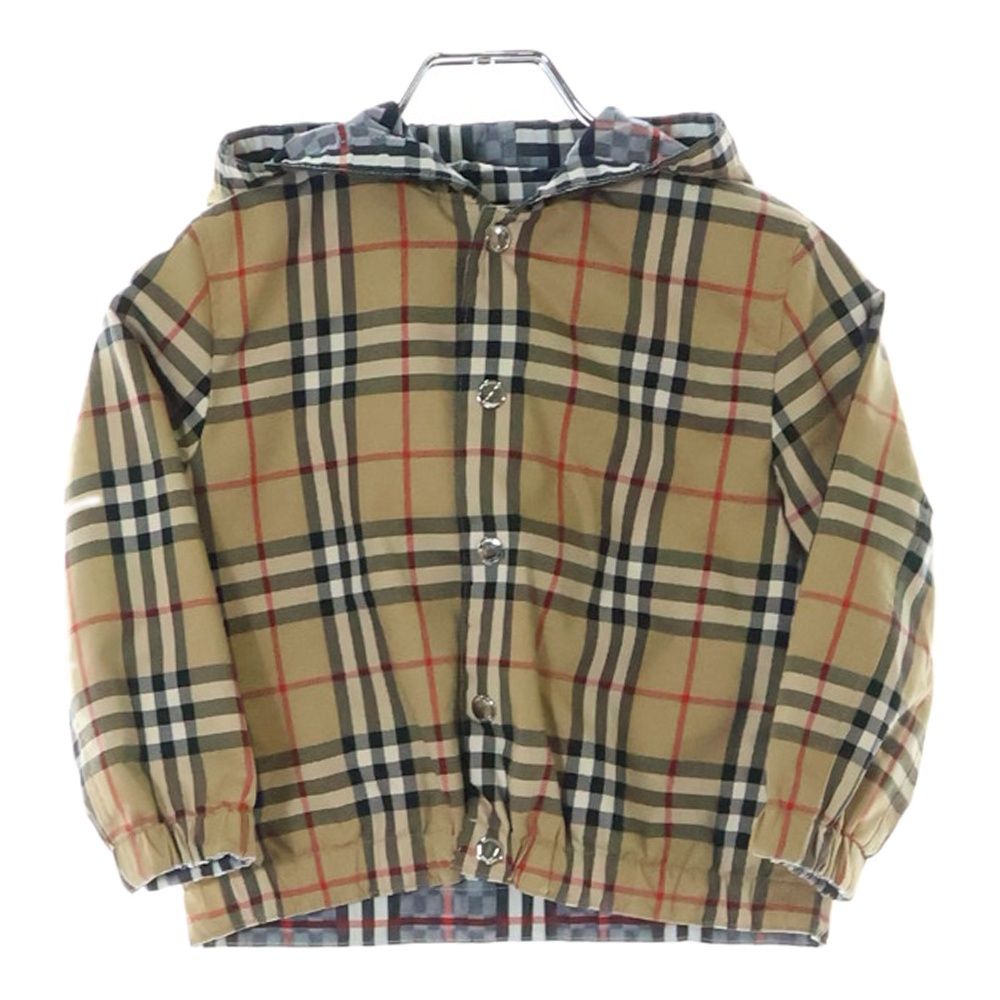 Burberry バーバリー　リバーシブル ノバチェック　ジャケット BURBERRY (バーバリー) ノヴァチェック コットン フーデッド