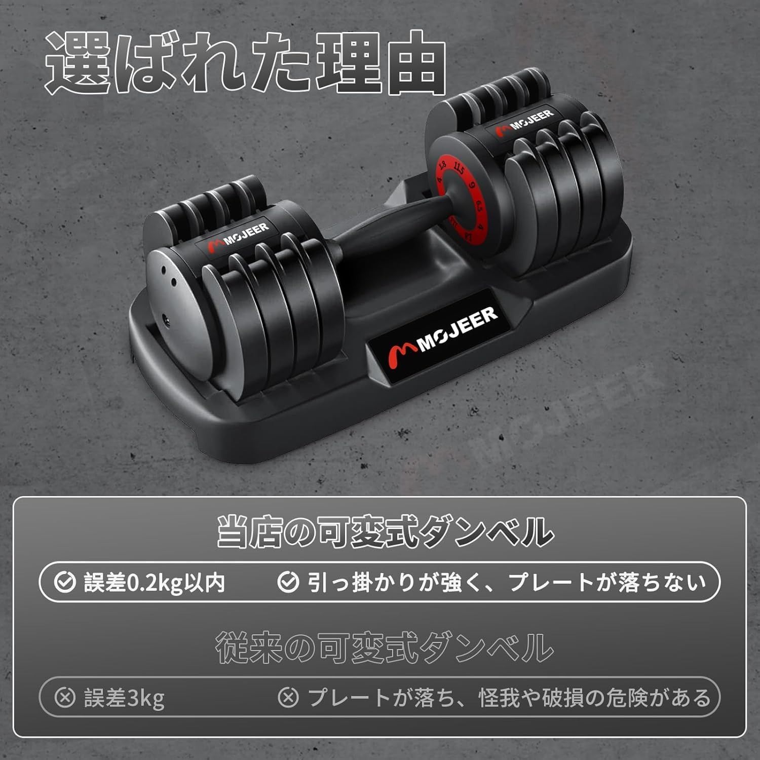 可変式ダンベル18キロ２個 可変式ダンベル18キロ2個 HAIGE