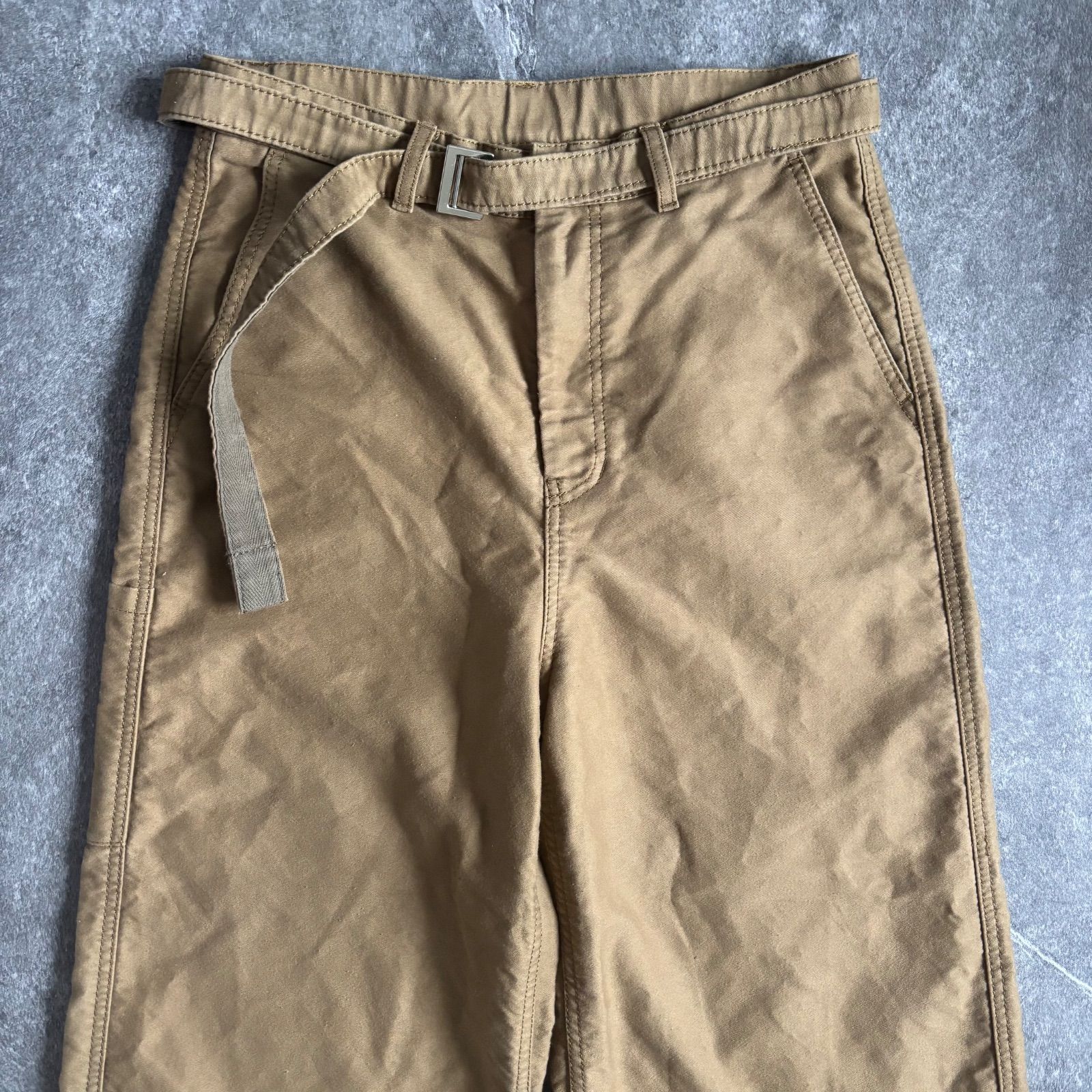 sacai サカイ 2024-2025AW ベルテッドモールスキンパンツ sacai サカイ 2024-2025AW ベルテッドモールスキンパンツ - メルカリ