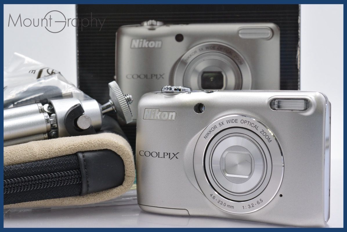 ☆極上美品☆ ニコン Nikon COOLPIX L26 5x 単三電池仕様 元箱