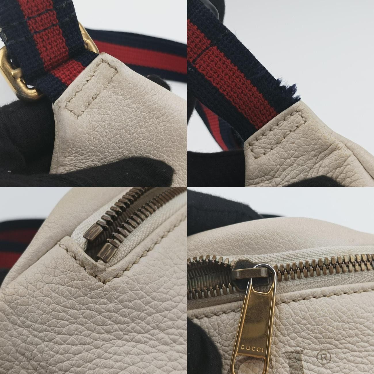 グッチGucciグッチプリントホワイトレザー527792C026060949