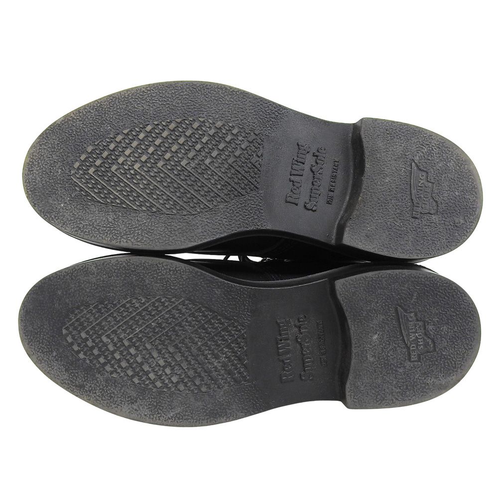  Red Wing レッドウィング スーパーソール 6インチモック ブーツ シューズ メンズ ブラック 9 8133 US その他 靴