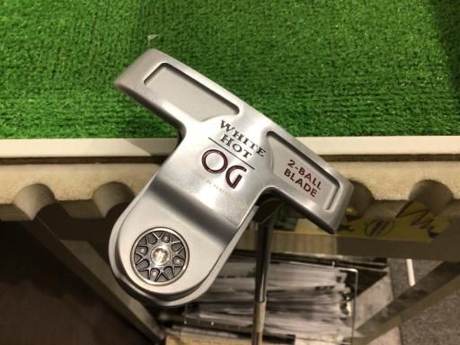 オデッセイ WHITE HOT OG 2-BALL BLADE 34インチ パター PT STROKE LAB フレックスその他 メンズ 男性用 右利き 右用 Cランク ゴルフクラブ