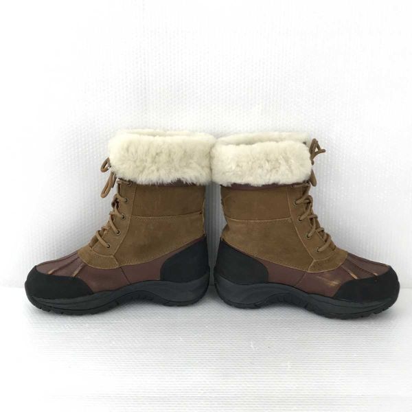 BEARPAW☆サイズ22cm☆スノーブーツ☆茶色☆ブラウン◇is8-30 つよく