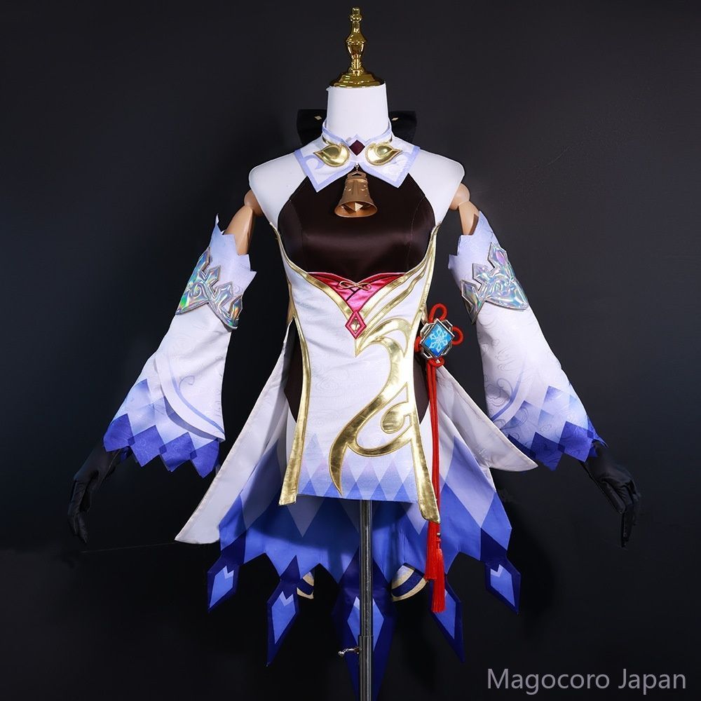 COSPLAY衣装原神中国風コスプレコスチューム甘雨御姉ゲームキャラクター璃月