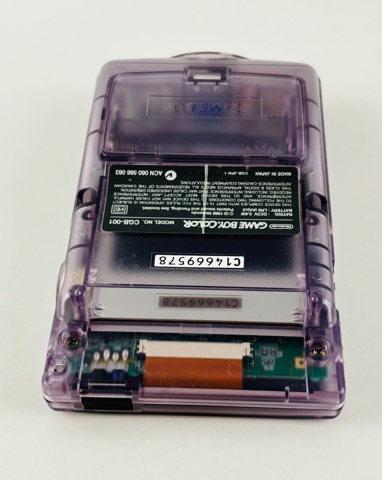 本体 クリアパープル