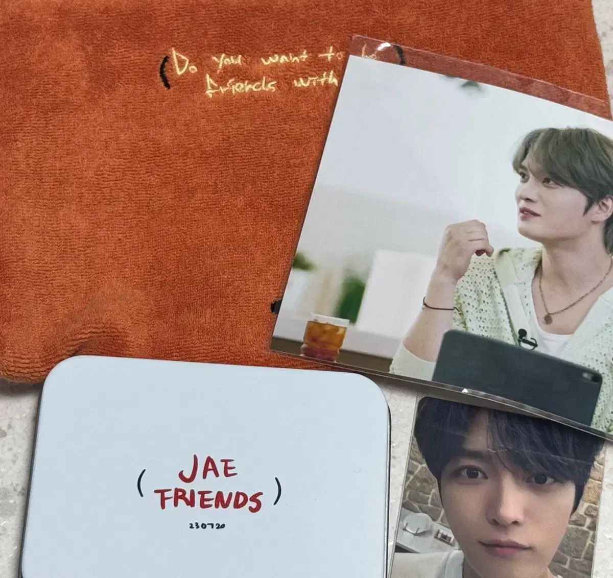 キム・ジェジュン(KIM JAEJOONG) 友達 ポップアップ ポーチ MD