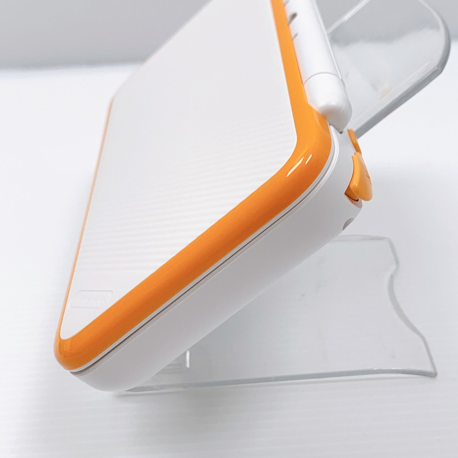 美品 new ニンテンドー 2DS LL ホワイトオレンジ すぐ遊べる