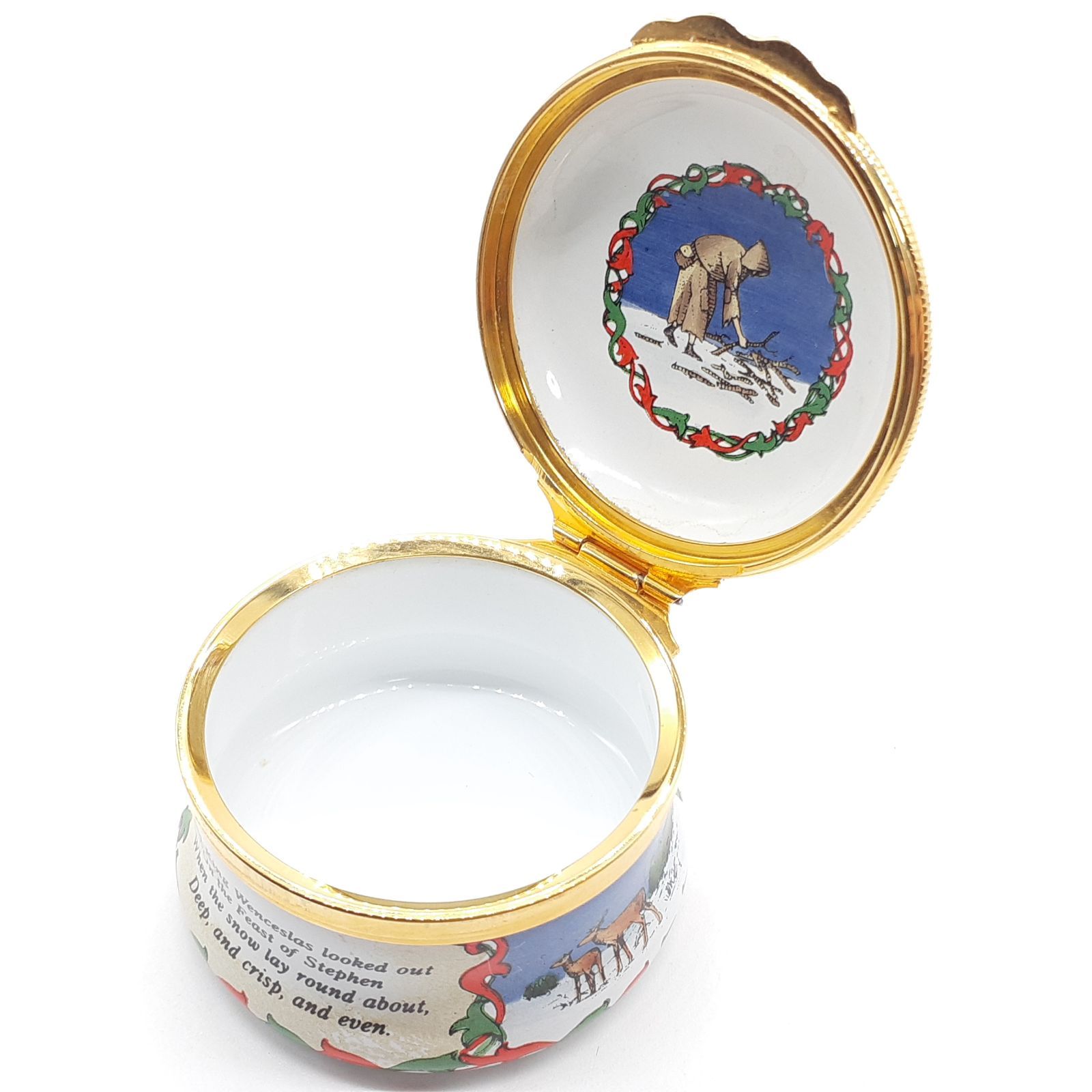 HALCYON DAYS ENAMELS  ハルシオンデイズ クリスマス HALCYON DAYS ENAMELS ハルシオンデイズ イギリス 小物入れ