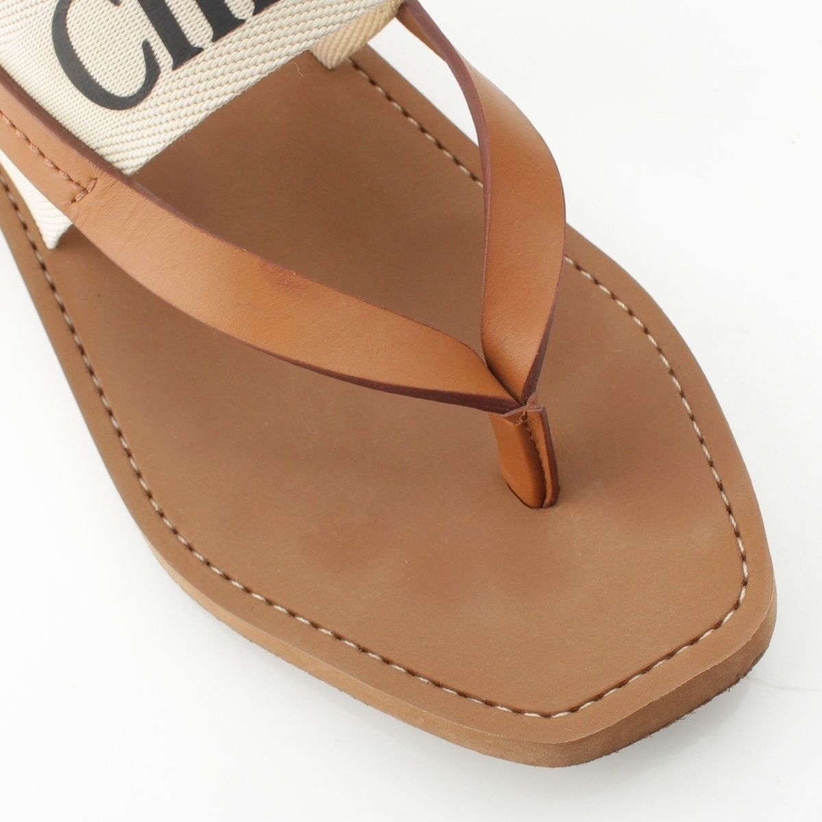 関税,送料無料 Chloe Woodyロゴスライドサンダル 楽天市場】Chloe クロエ サンダル WOODY ウッディ CHC23U188EF
