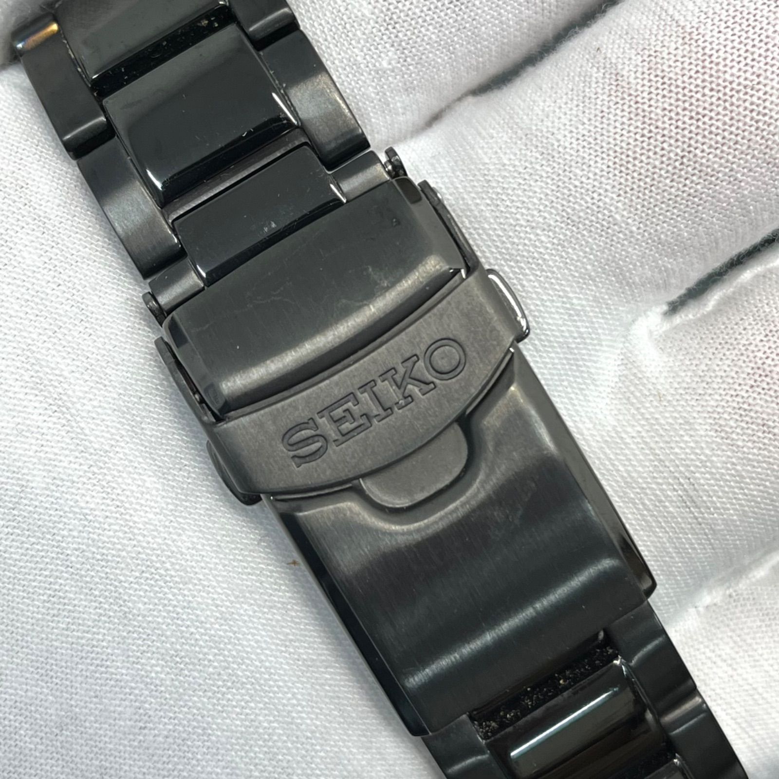 美品】SEIKO 5 SPORTS セイコーファイブスポーツ 4R36 腕時計 裏 