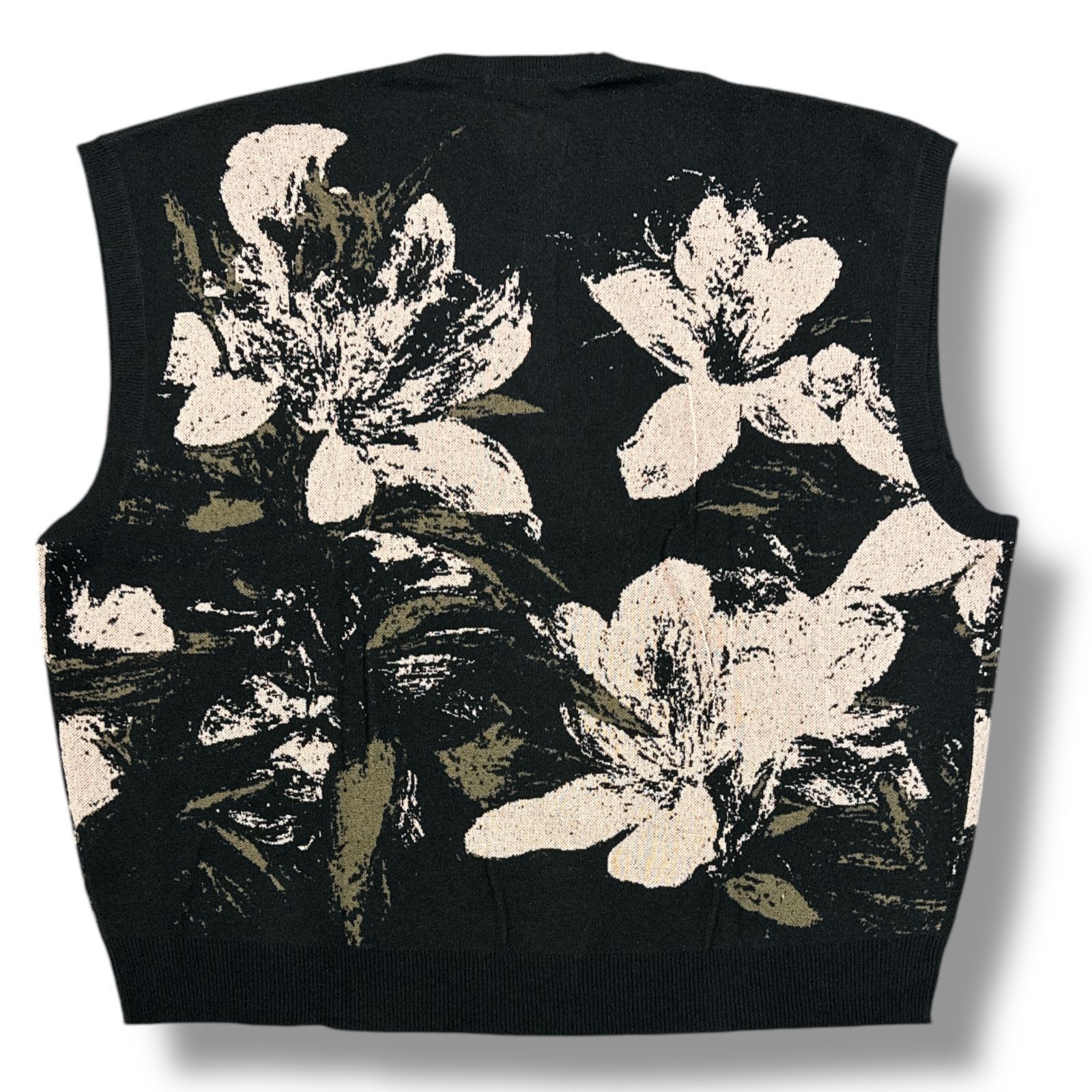 参考上代28600円 未使用品 LAD MUSICIAN VEST ニットベスト ジレ 