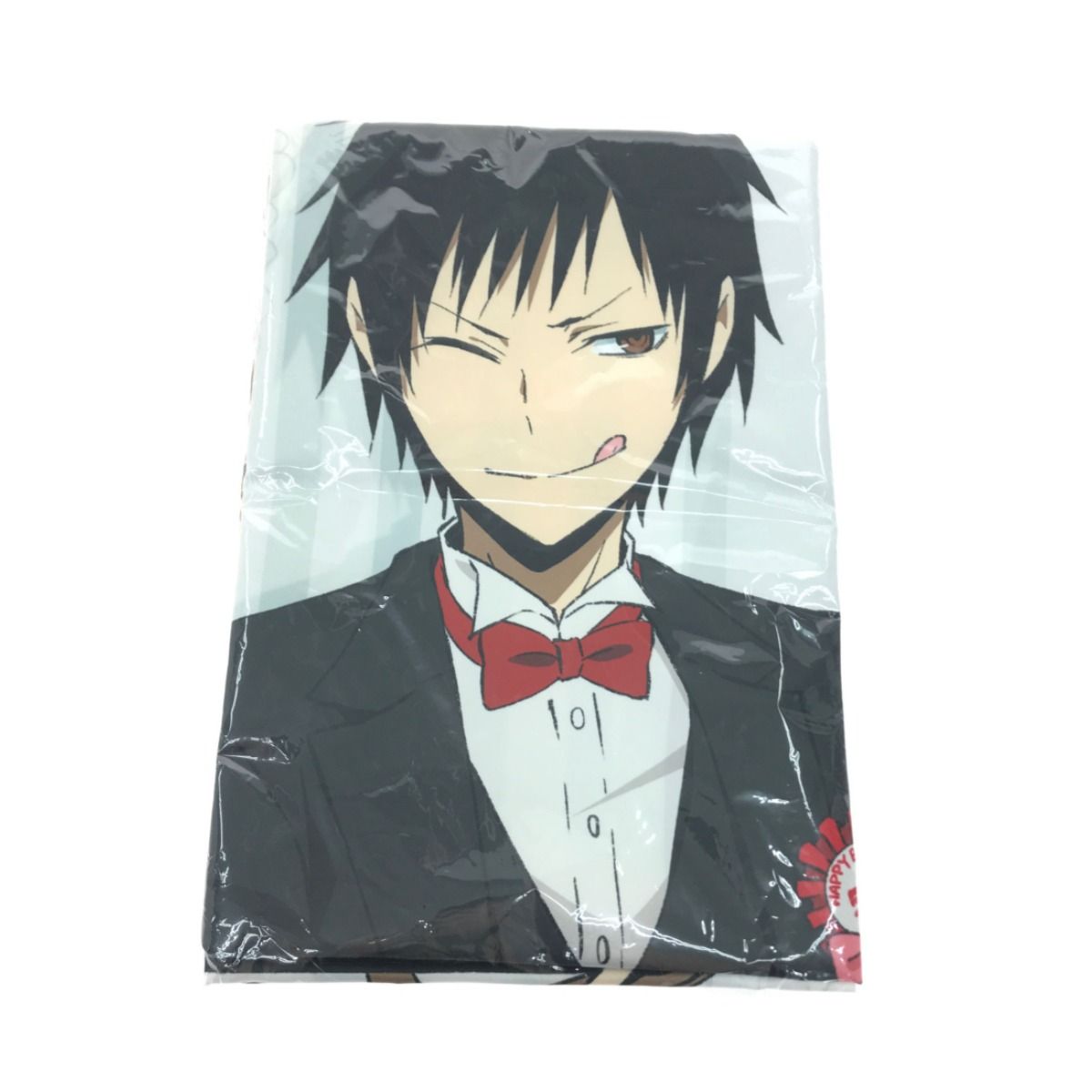 ★【未開封】折原臨也 俺の生誕祭くじ 祭壇に飾れる俺の布 布ポスター 俺とケーキ デュラララ!!×2」折原臨也の誕生日をお祝いしよう！「俺のお誕生