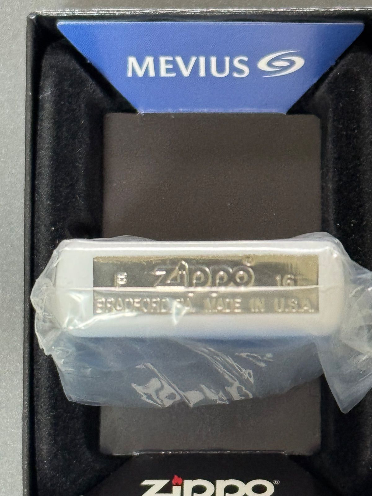 zippo メビウス ホワイト 限定品 MEVIUS White 2016年製 MILD