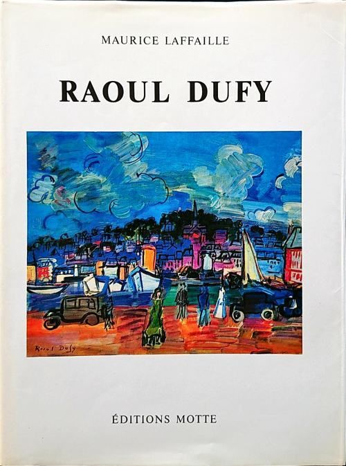 ラウル・デュフィー、Raoul Dufy 、海外オークション超希少レゾネ ラウル・デュフィ、魚のある静物、海外超希少レゾネ、新品額付 絵画