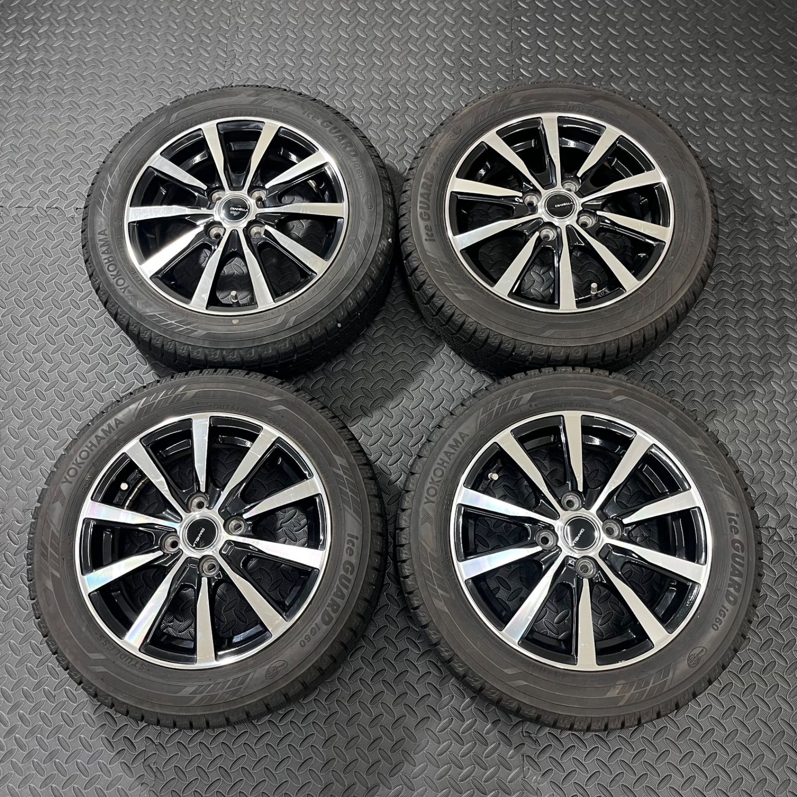 21年製 155 65R14 ヨコハマ アイスガードig60 YFC ディアネラ 軽自動車 スタッドレスタイヤ