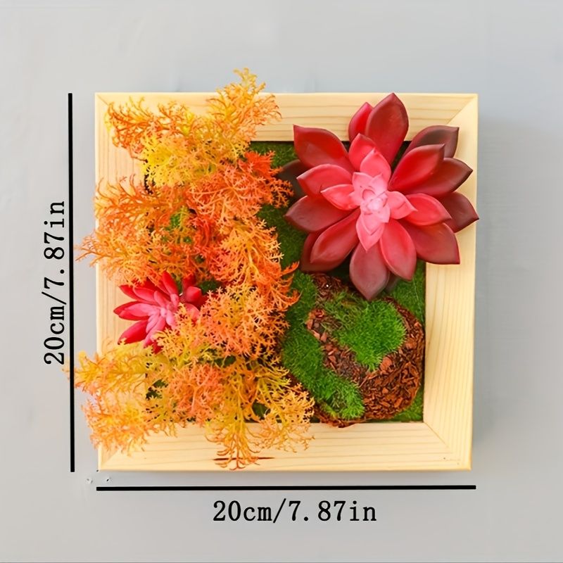 クリエイティブな壁掛け植物デコレーション