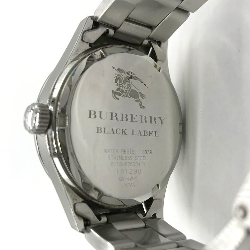 BURBERRY BLACK LABEL 腕時計 GN-4WS 時計 ウォッチ 自動巻き 青文字盤 カジュアル バーバリーブラックレーベル 服飾小物  B11125◇ - メルカリ