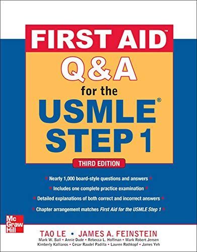 First Aid Qu0026A for the USMLE Step 1， Third Edition (First Aid USMLE) [ペーパーバック] Le， Tao; Feinstein， James