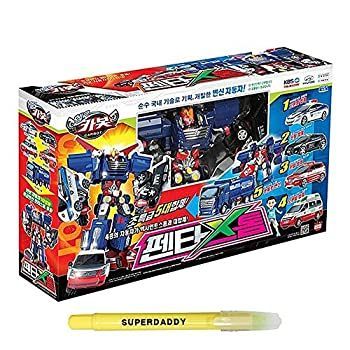 【中古】(非常に良い)Sonokong Hello Carbot Pentastorm [孫悟空] ハロー カーボット 変身ロボットペンタストーム/ 韓国アニメーション 5段合体 変身 ロボット[並行輸