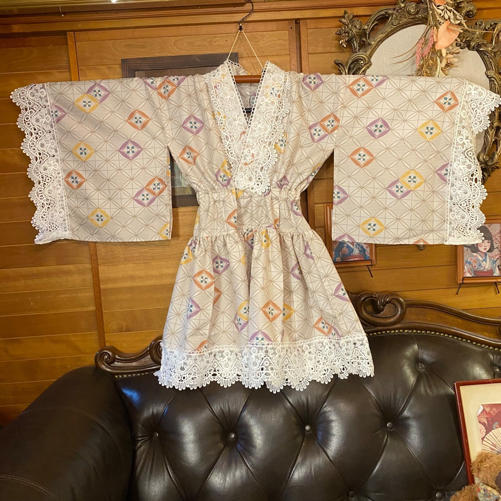 2部式作り帯 名古屋帯