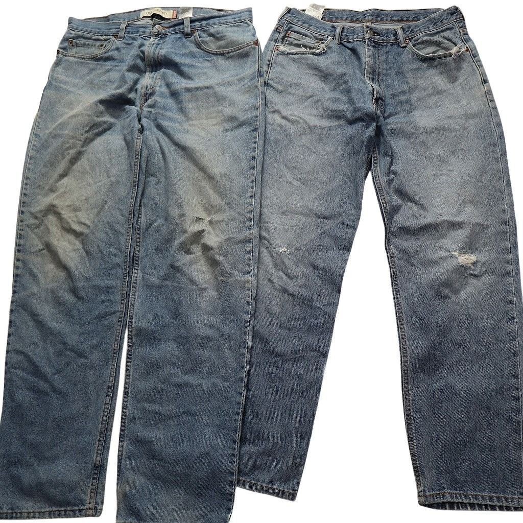 B品】古着卸 まとめ売り リーバイス550・560 デニムパンツ 8枚