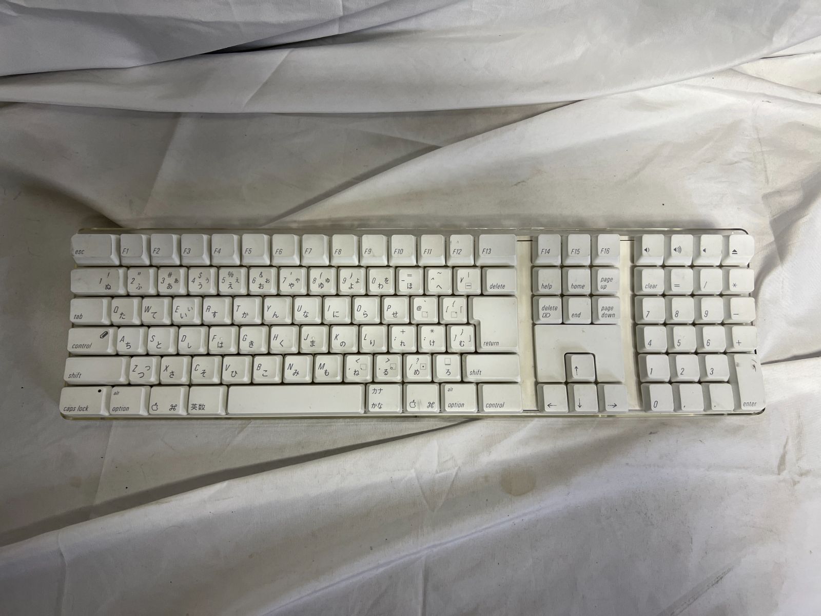 ジャンク☆Apple Wireless Keyboard ワイヤレス キーボード A1016＠8