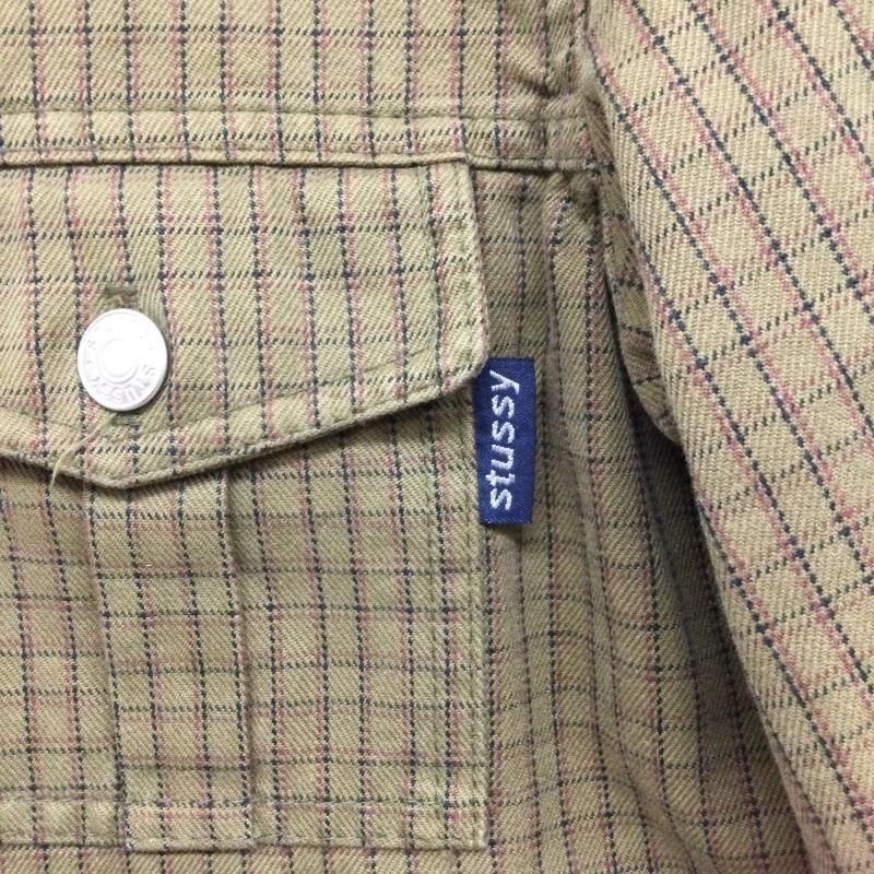 【希少】カツキ着用 stussy 20ss ブルゾン チェック 希少】カツキ着用 stussy 20ss ブルゾン チェック STUSSY