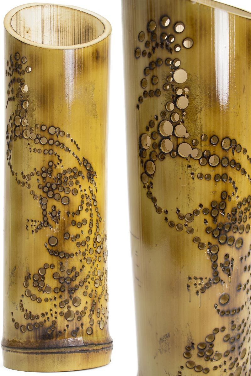 幻想の竹灯り　〜〜孔雀〜〜　極太竹灯籠 幻想の竹灯り ～～孔雀～～ 極太竹灯籠