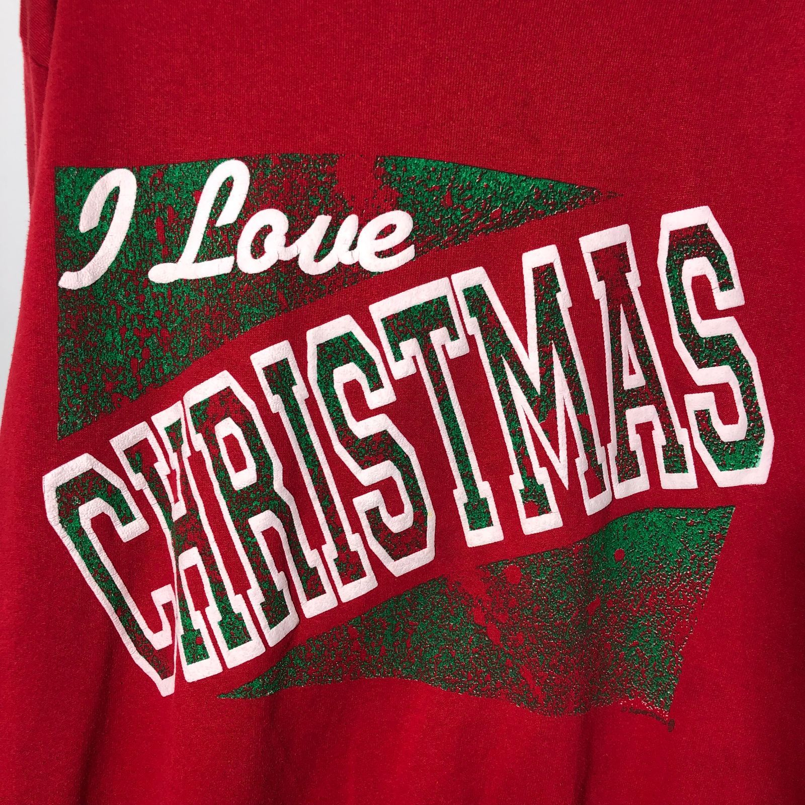 vintage ヴィンテージ スウェット トレーナー 長袖 クリスマス