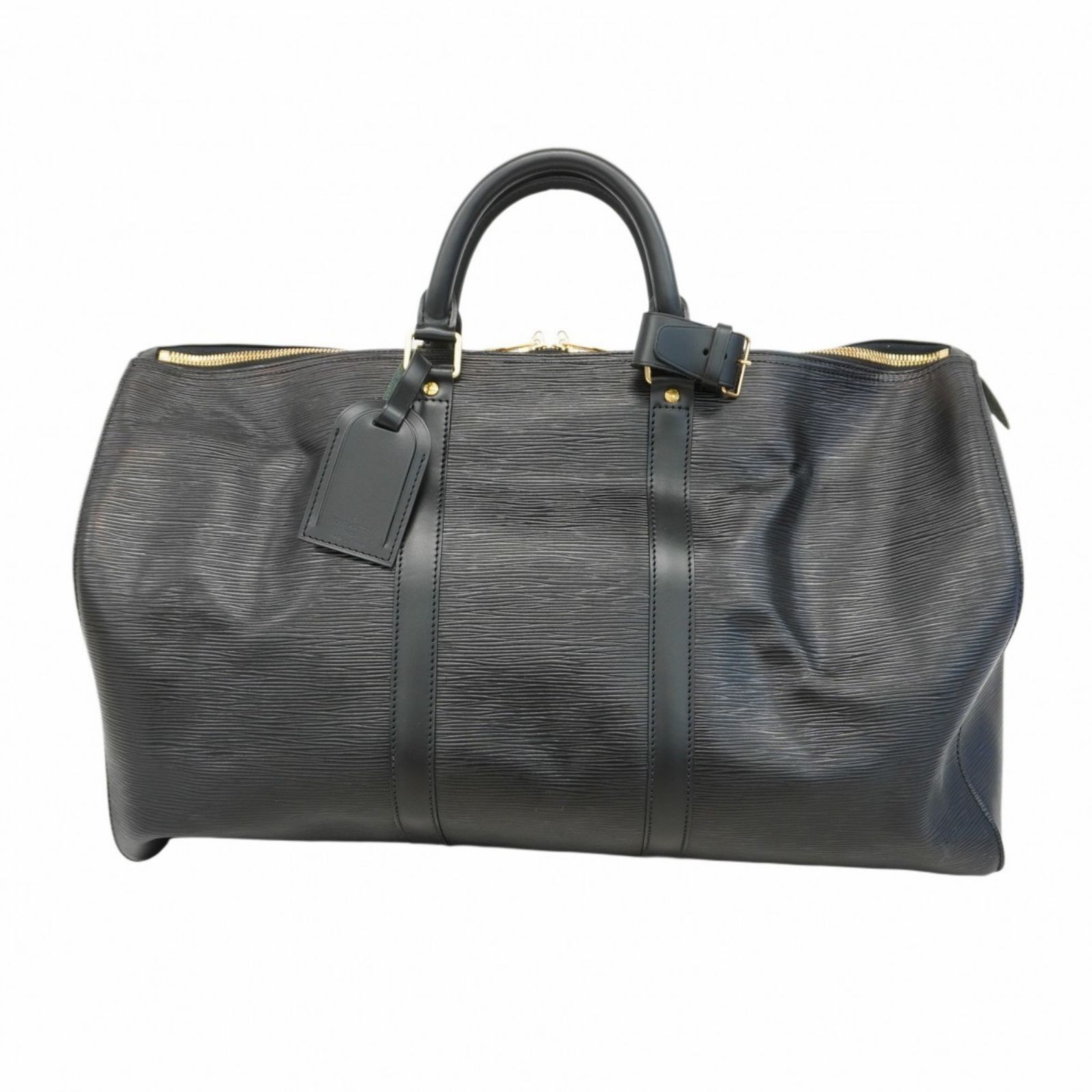 ルイ ヴィトン Louis Vuitton ルイ ヴィトン ボストンバッグ エピ キーポル50 M42962 ノワールレディース