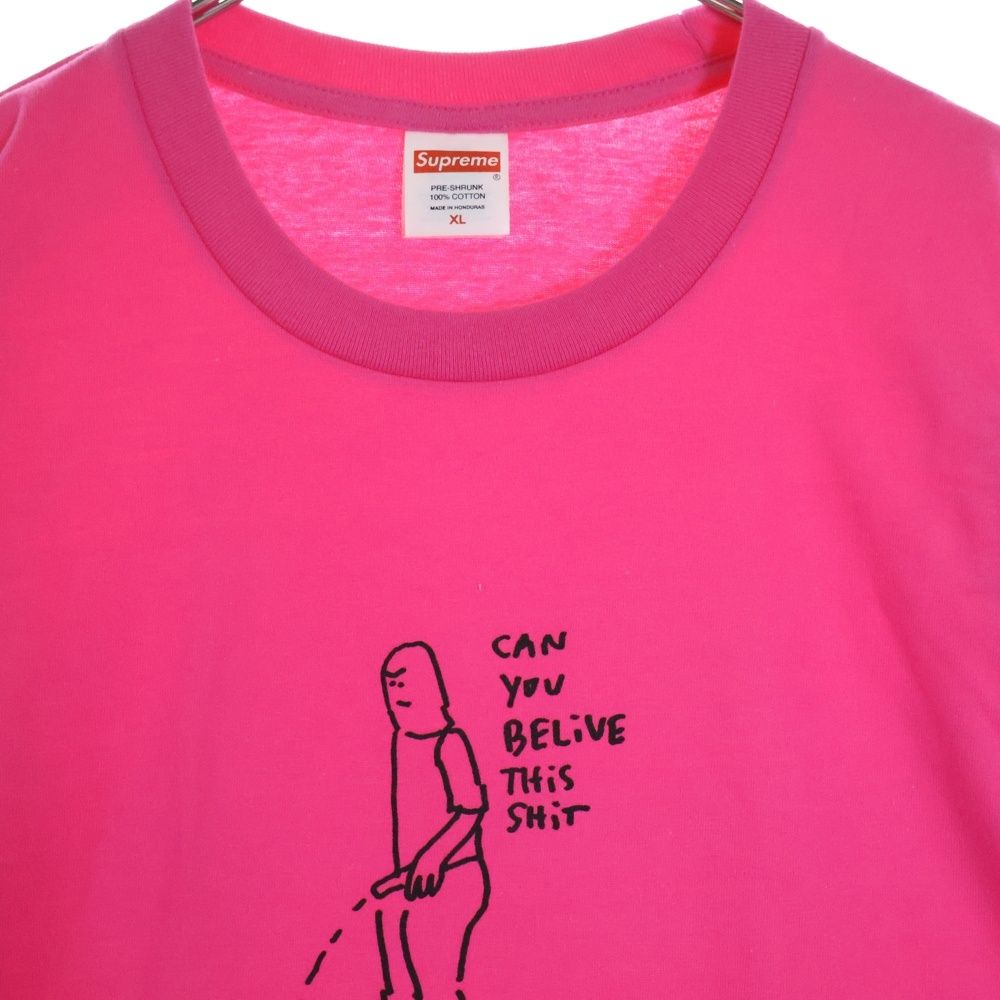 SUPREME (シュプリーム) 25SS Piss Tee ピス プリント 半袖カットソー  