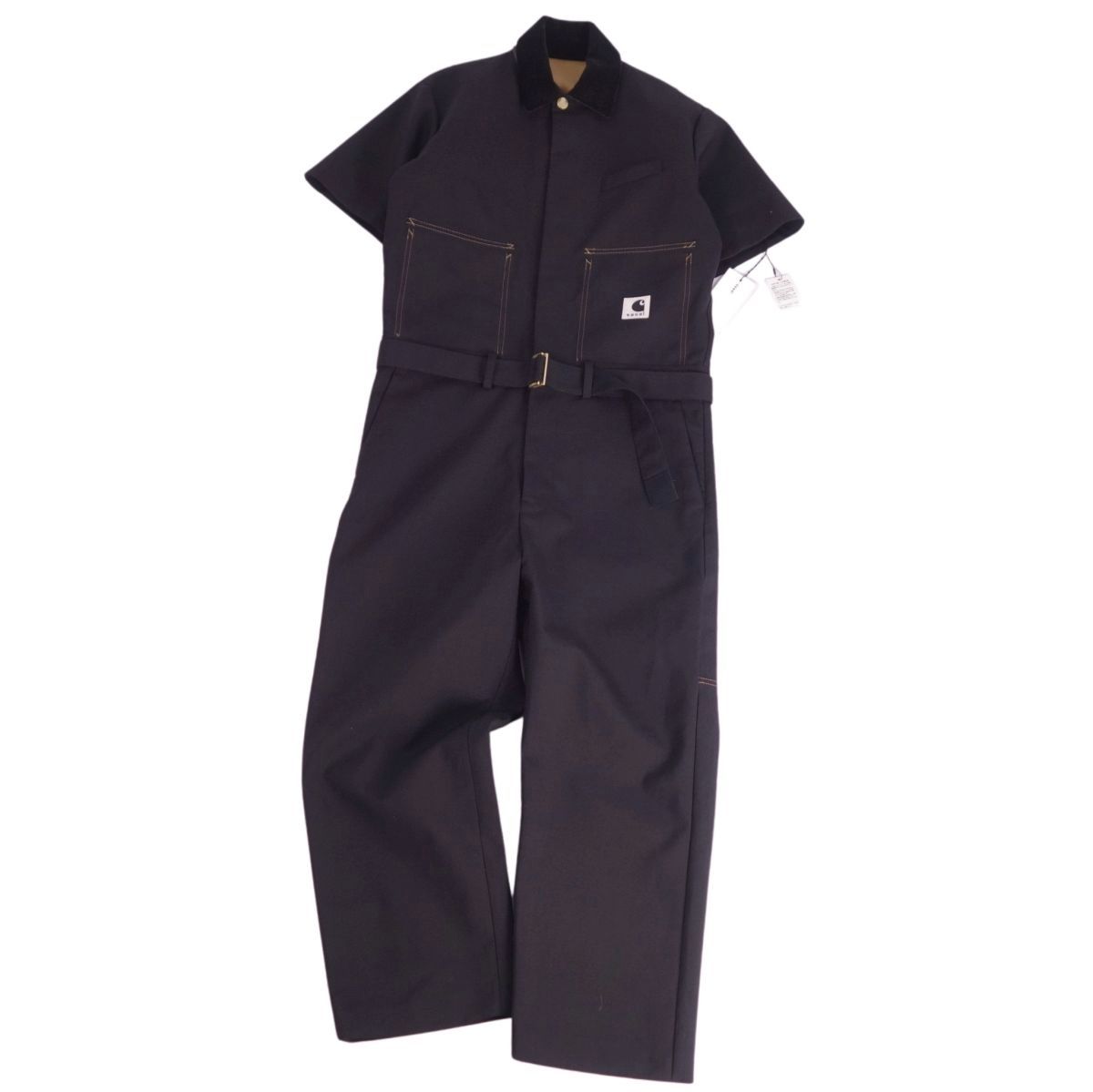sacai Carhartt サカイ カーハート ジャンプスーツ オールインワン 未使用 サカイ カーハート Sacai Carhartt 24SS 24-033 - メルカリ