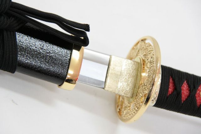 模造刀 刀匠シリーズ 鶴丸 国永 大刀 刃紋入り刀身 メッキ合金 neu153 日本