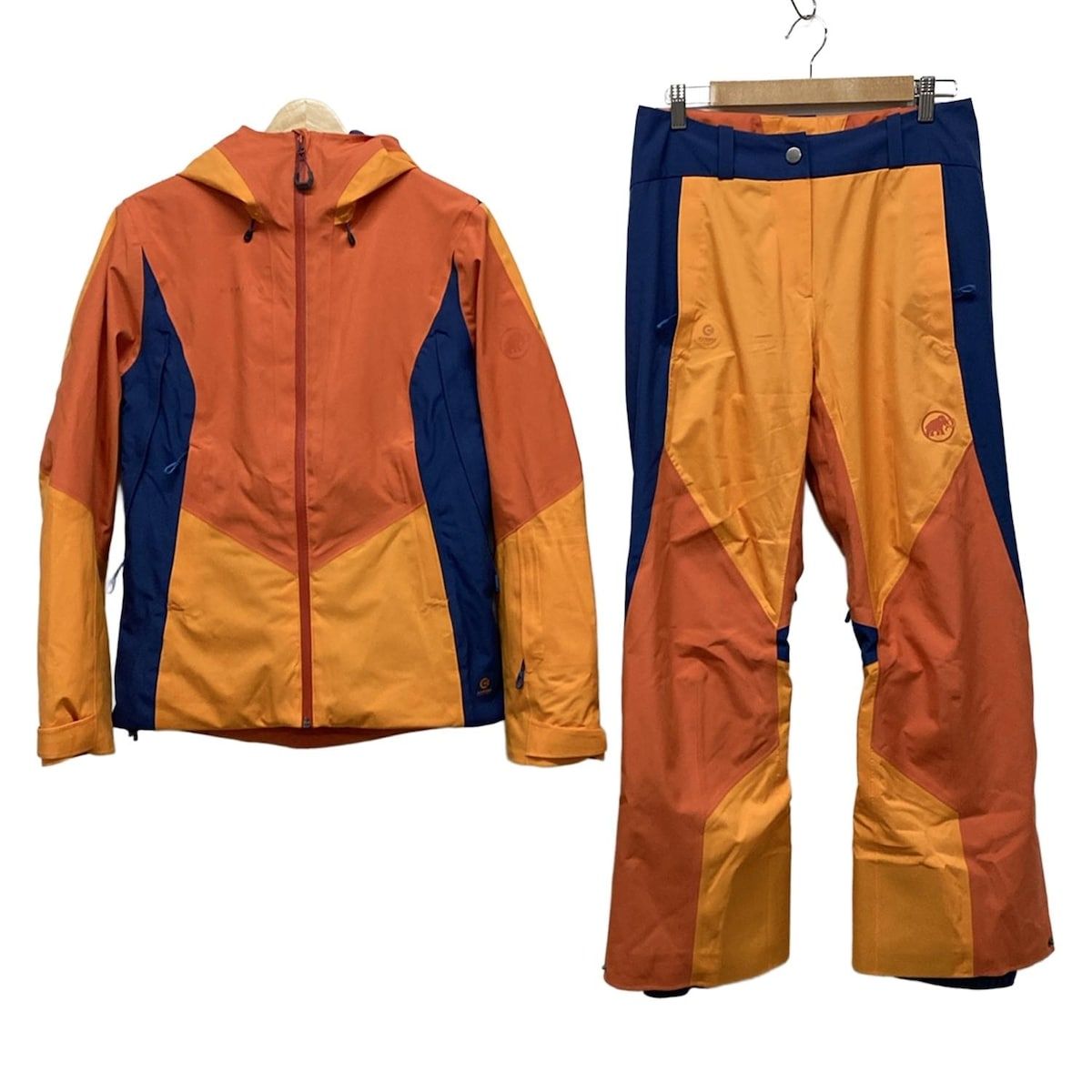MAMMUT マムート レディースパンツセットアップ レディース - オレンジ×イエロー×ネイビー