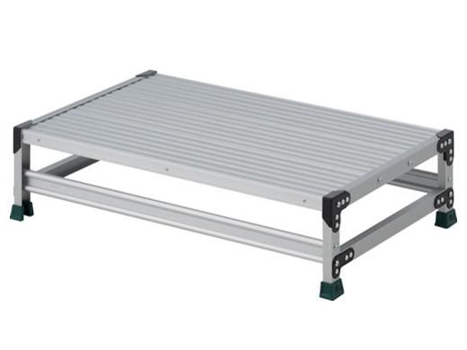 2営業日で発送 トラスコ中山 TRUSCO TRUSCO 作業用踏台 1段 高さ0.25m 天板1000×600 TSF110625 8000